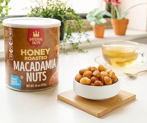 Vista 19 de Imperial Nuts - Nueces de macadamia Alimentos sin gluten, veganos y aptos para dieta cetogénica Proteína a base de plantas, delicioso sabor