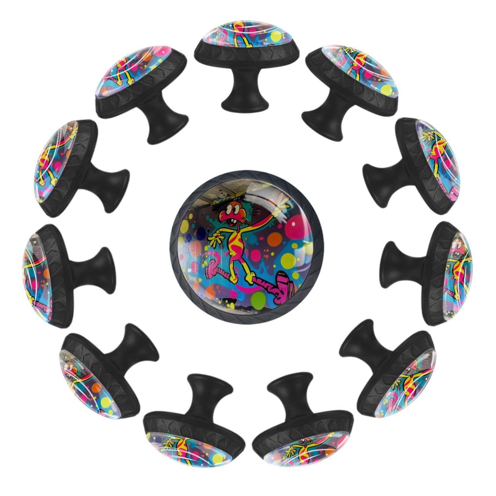 Boutons d'armoire ronds pour relooker facilement un meuble usé