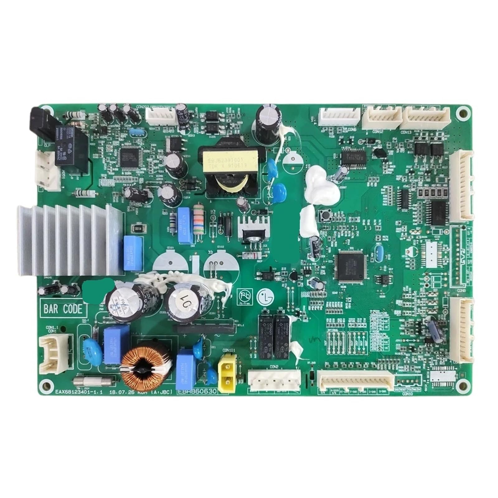 Refrigerator Motherboard,Compatible For LG, EBR86063027,Motherboard Control Board