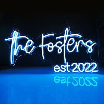Custom Neon Signs, Dimmable LED Neon Lights Sign Name Signs for Wedding Engagement Anniversary Party Birthday Party Bedroom Wall Decor, Personalized Custom Neon Sign 1 Line Text, 30"
