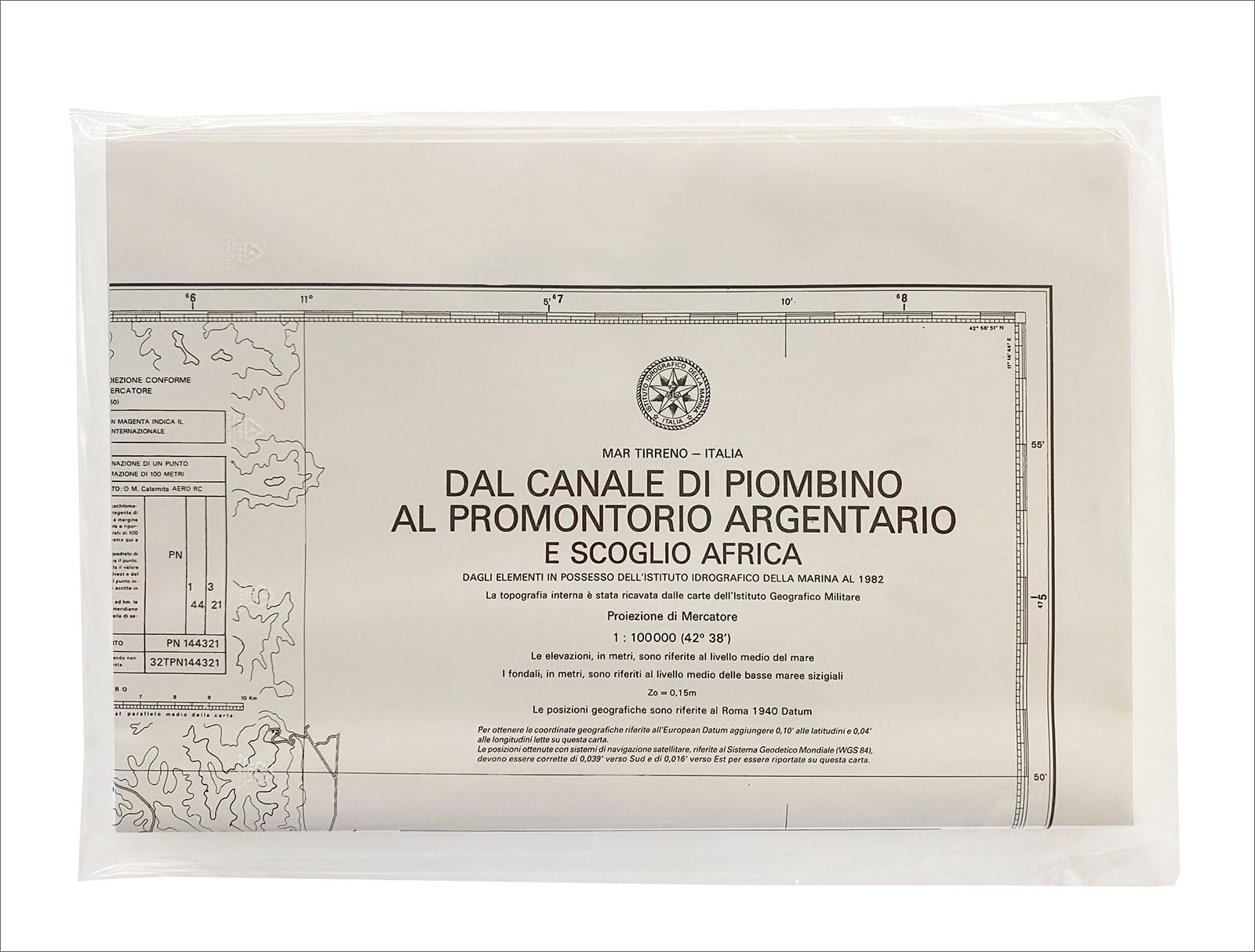 Juego de escuadras y compás náuticos – Kit de carteggio Mariner – Kit Il Frangente STR 33