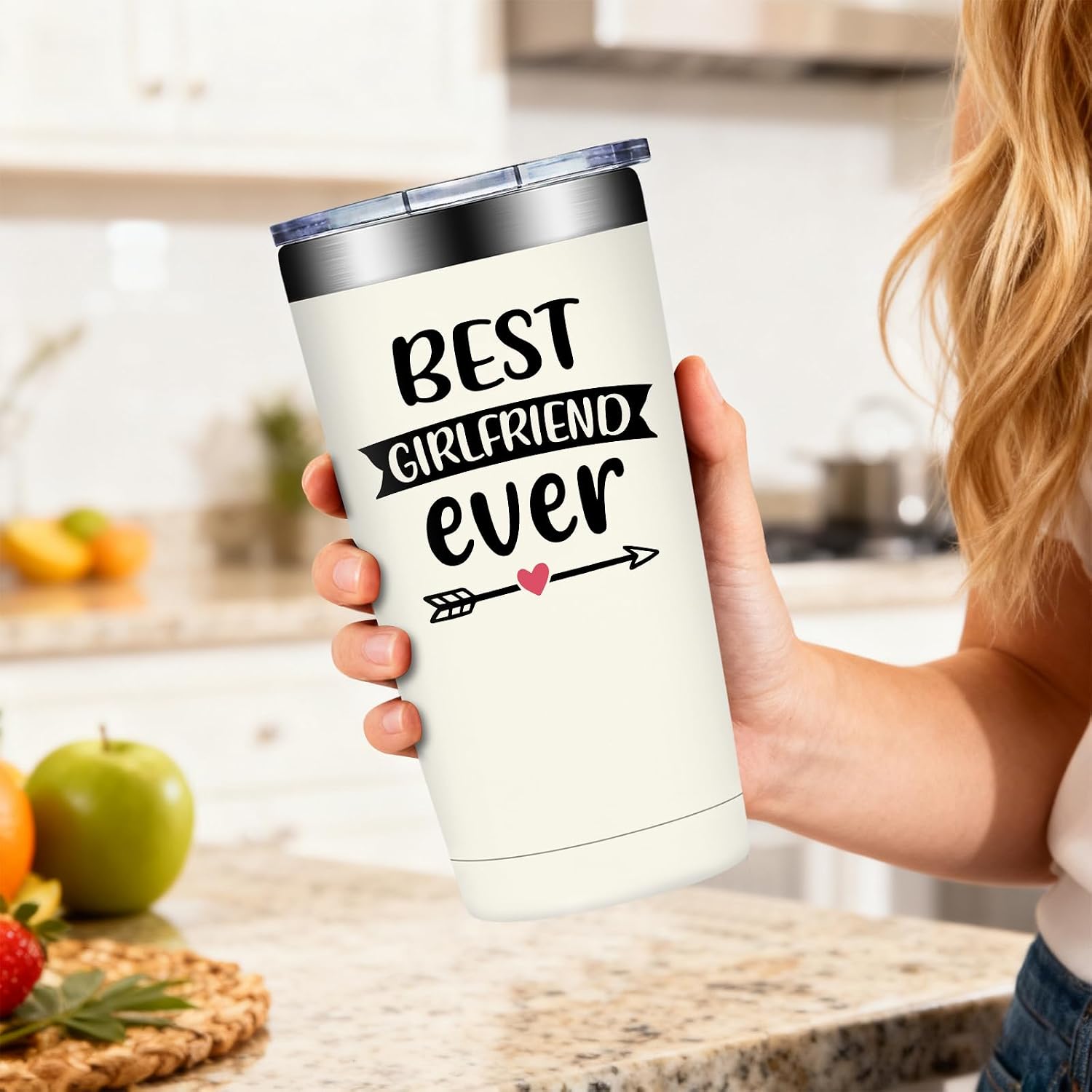 SpenMeta Gifts for Girlfriend - Girlfriend Birthday Gift - 20oz Tumbler Cup image 3