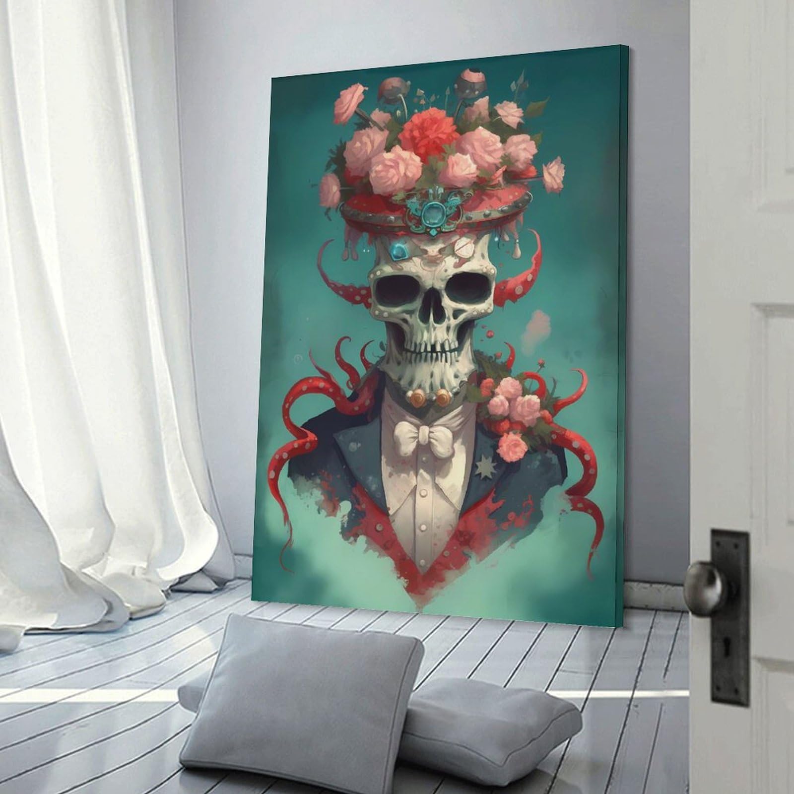 Junmoney Kraken Petite Wall Picture Print, 16x24inch(40x60cm), for Art Walls, Layered Displays Or Homes, Home Wall Art for Statement Displays