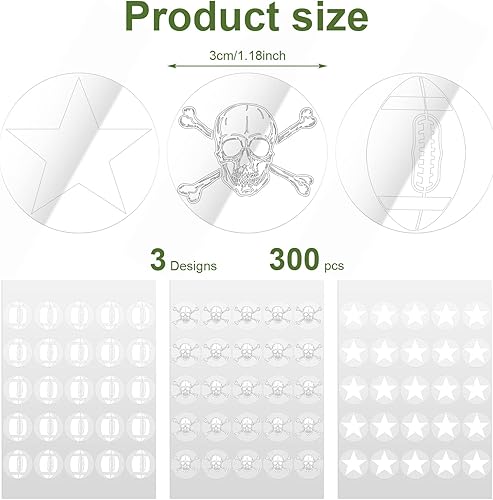 Vista 3 de 300 Pcs Football Helmet Decal Football Stickers Self Adhesive Helmet Stickers for Youth Hockey Baseball Softball Batting Vinyl Decal Multi