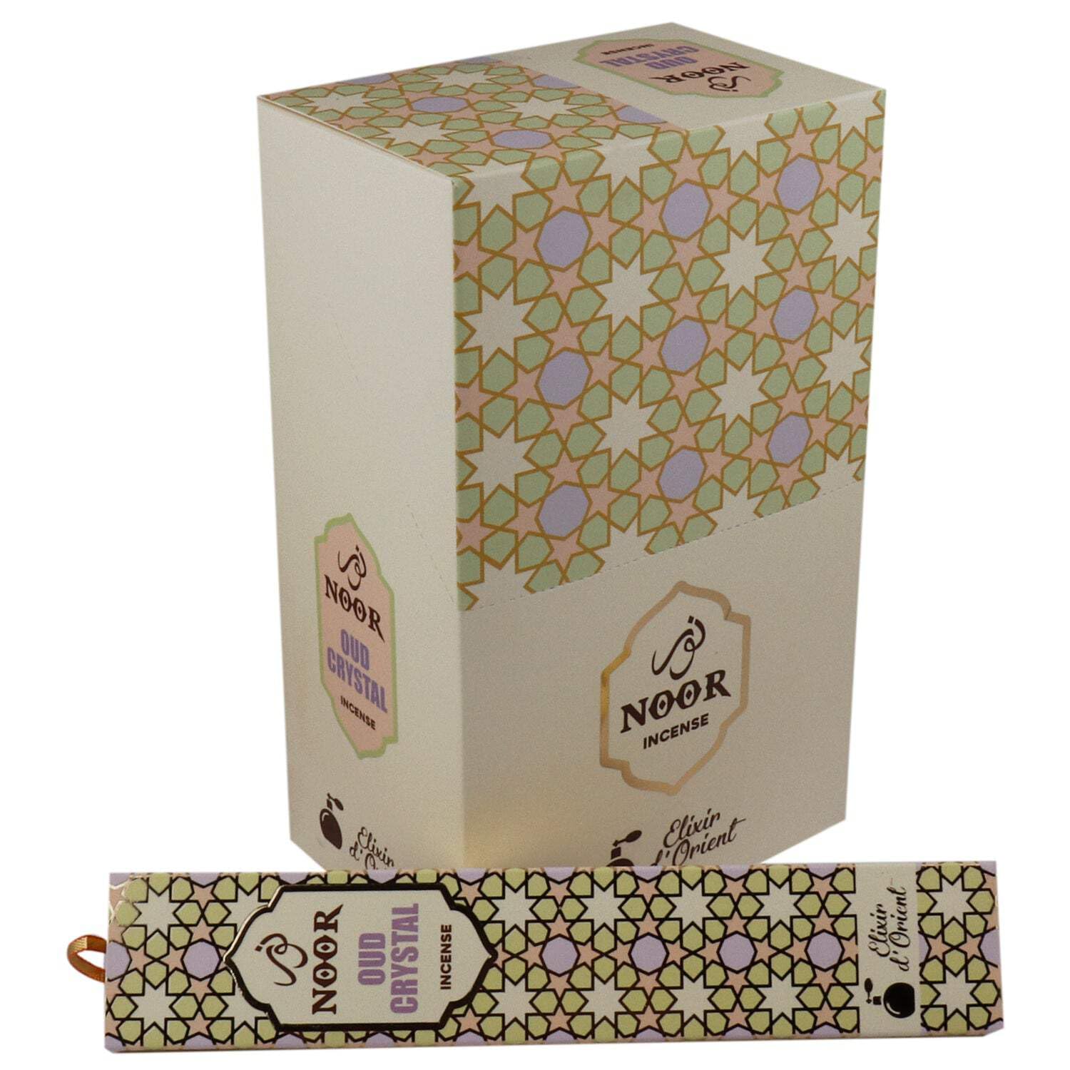 Fragrancia Crystal - Oud Crystal Noor Oud Crystal Incense | 1 X 15G Box