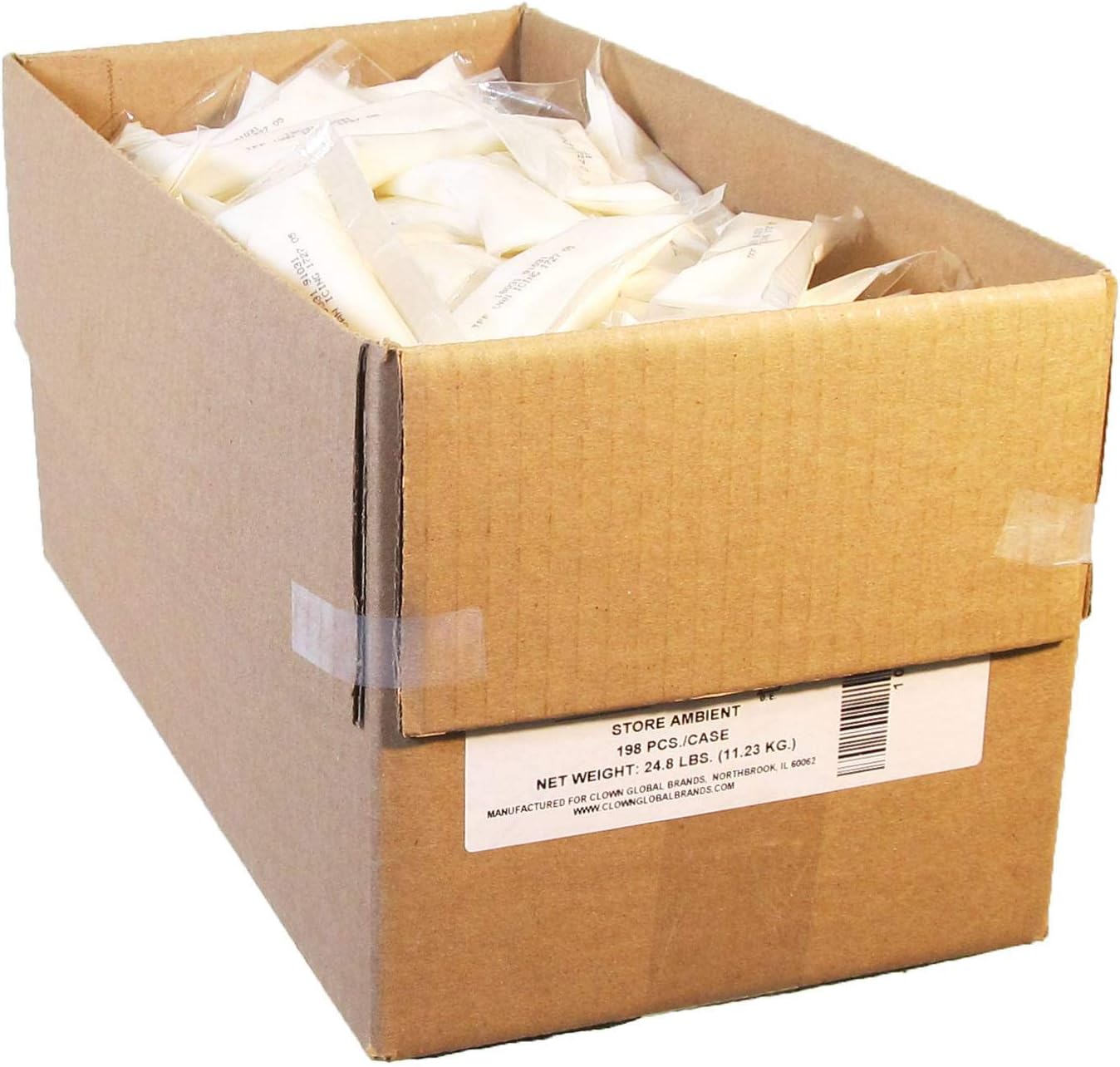 Clown Vanilla Icing, 2 Ounce Packets -- 198 per case._AB