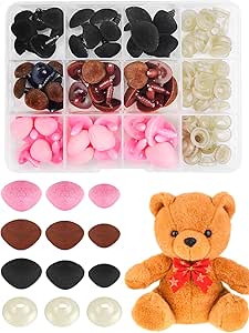 Ph Pandahall 150 Pcs Cabochons De Nez De Sécurité En Gros Pour Création