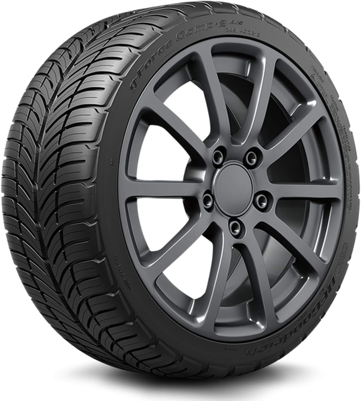 G-Force Comp-2 A/S Plus All-Season Radial Car Tire for Ultra-High Performance, 275/40ZR17 98W