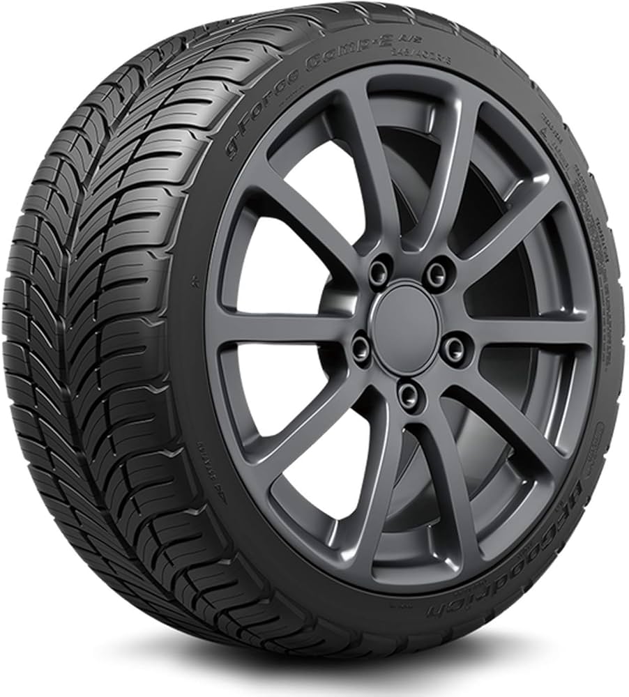 BFGoodrich G-Force Comp-2 A/S Plus All-Season Radial Car Tire for Ultra-High Performance, 245/45ZR18/XL 100Y