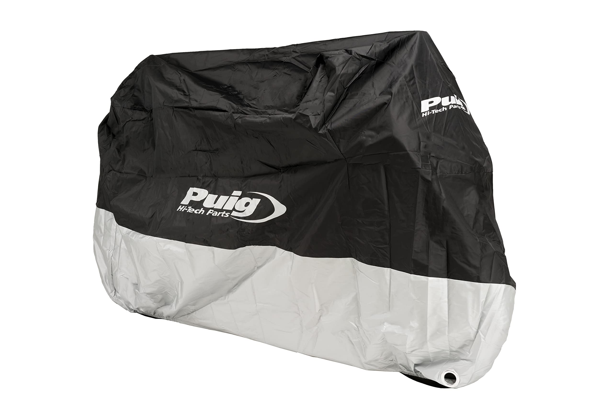 Puig 20726N Motorcycle Cover Logo XL Black
