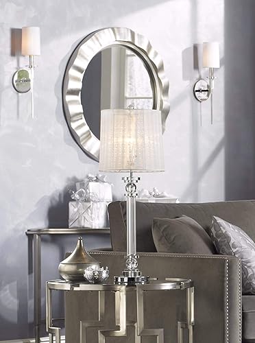 Miniatura 3 de Hudson Valley Lighting 8511-PN Amherst - Aplique de pared con 1 luz, color acabado níquel pulido