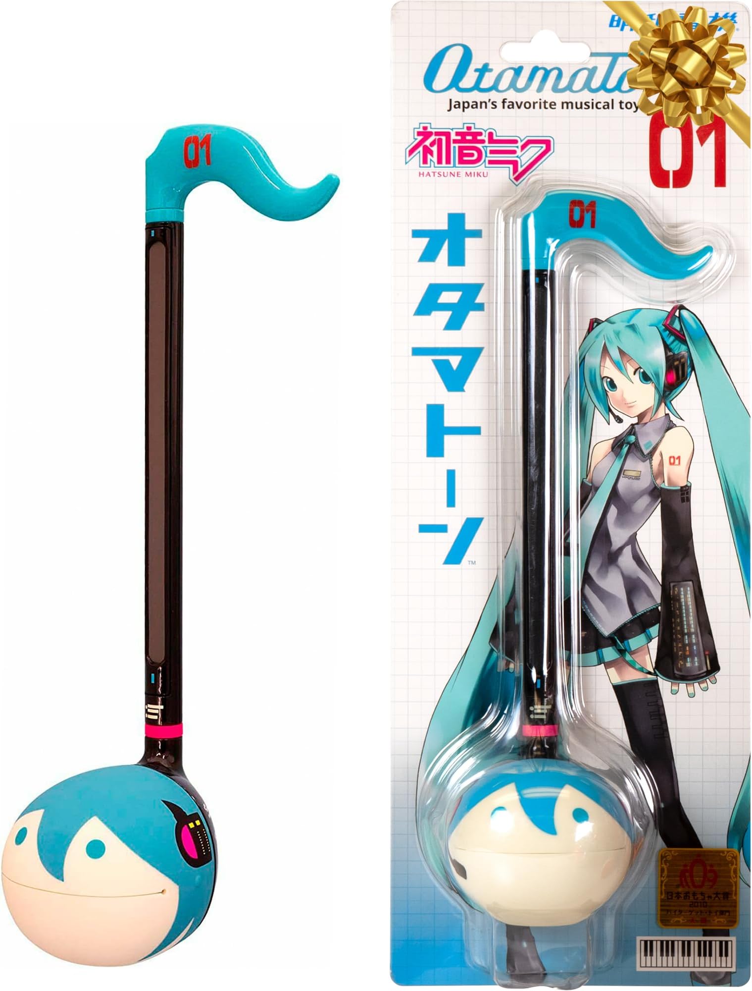 Otamatone Hatsune Miku Japanese Electronic Musical Instrument, Portable Touch Sensitive Digital Music Instruments Synthesizer, Fun Cool Kids Teens Adults Birthday Christmas Toy Song Game Stuff