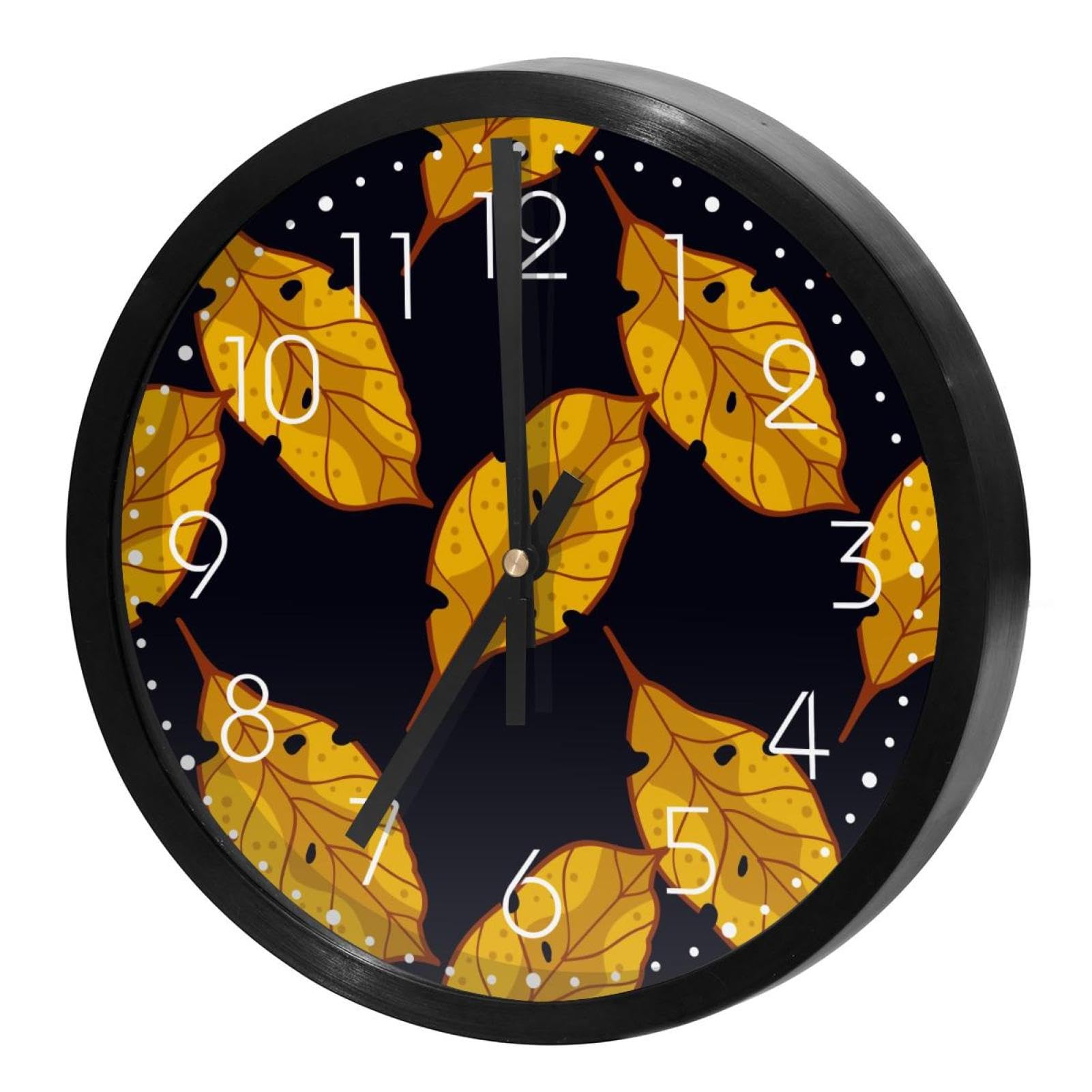 Horloge murale silencieuse pour retrouver le sommeil sans tic-tac