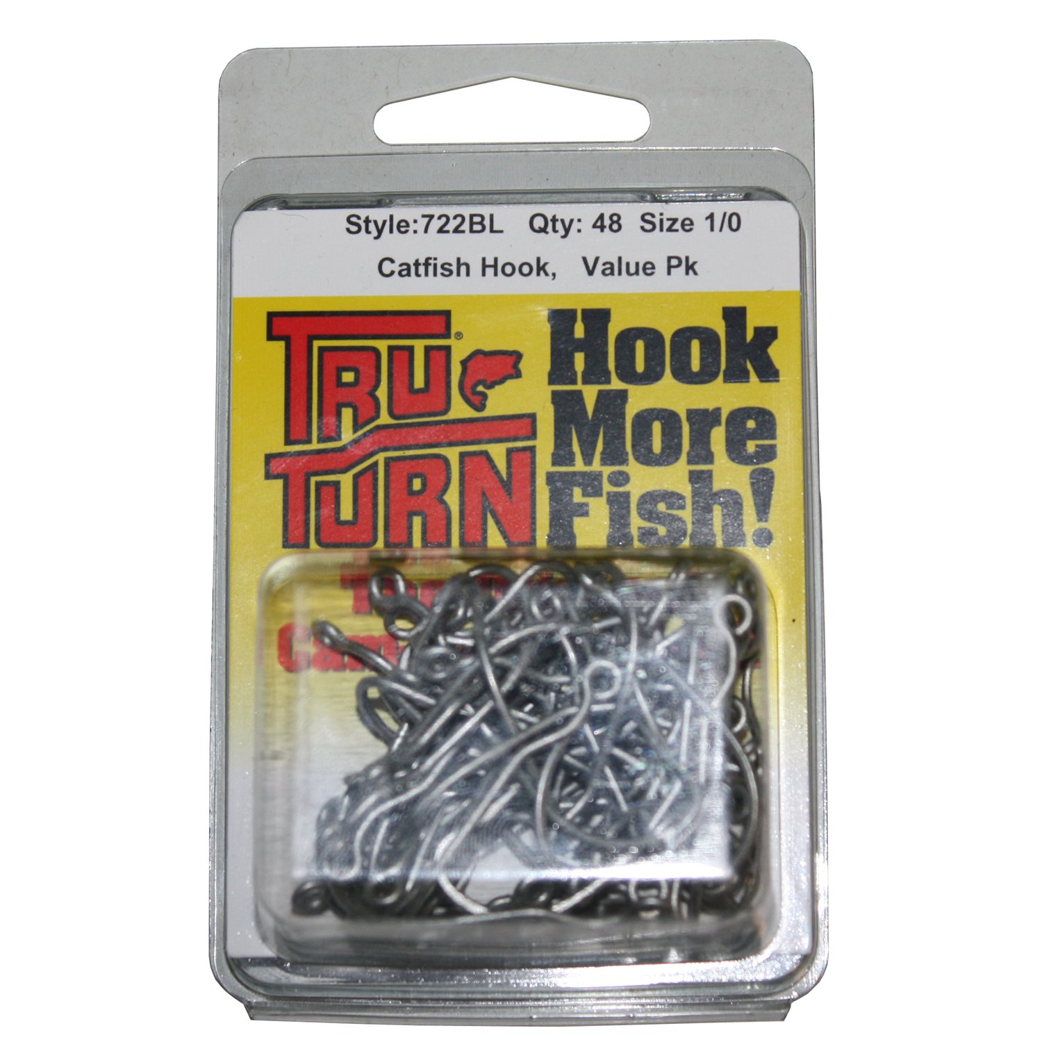 TTI Catfish Hook-40 Per Box, 1/0, Silver