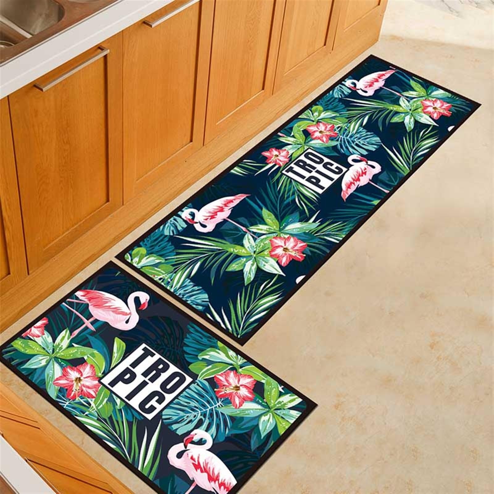 Tapis de cuisine antidérapant et absorbant pour sécuriser le sol de la maison