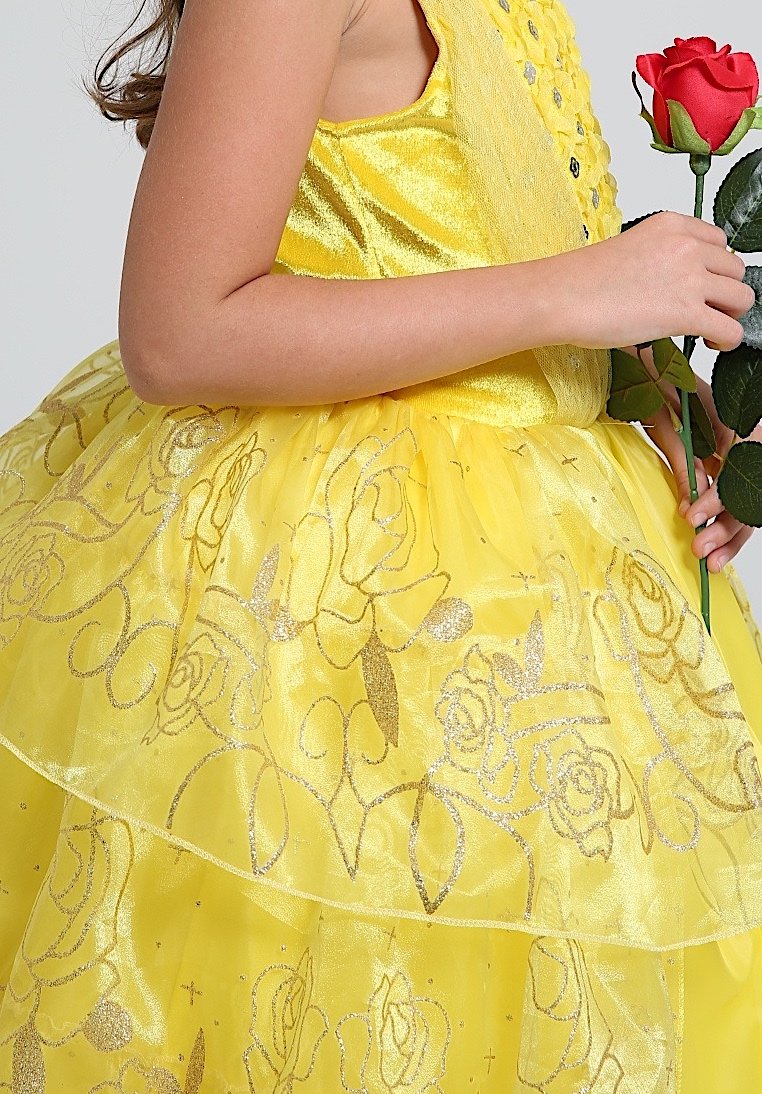 Vestido - para niña amarillo 120 cm