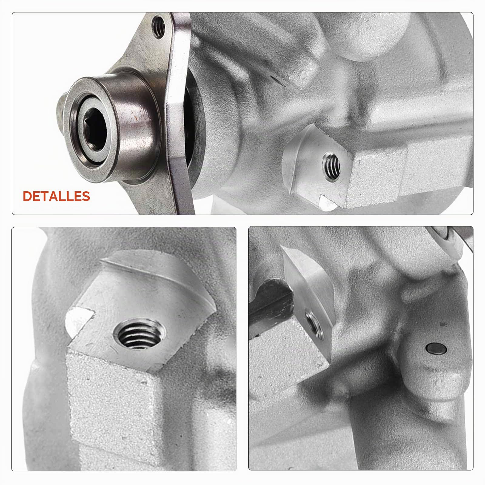 Frankberg Bomba Hidráulica de Dirección Asistida Compatible con Logan LS FS 1.2L-1.6L 2004-Hoy Clio II BB CB 1.2L-2.0L 1998-2012 Me.ga.n.e I BA0/1 1.4L-1.9L 1996-2003 Sustituir# 7700437081 | Compatible con: M.e.g.a.n.e I Clásico LA0/1, Logan MCV KS, K.a.n