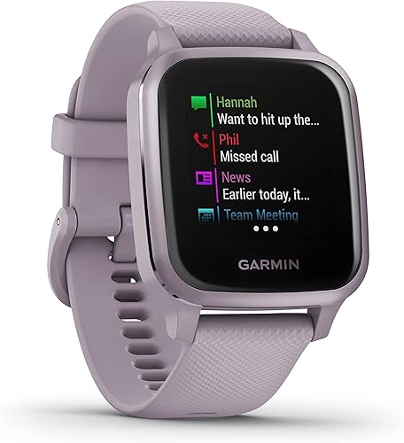 Miniatura 3 de Garmin Venu Reloj inteligente con GPS con monitoreo avanzado de salud y características de fitness Negro (con música), negro, dorado, rosa (Black