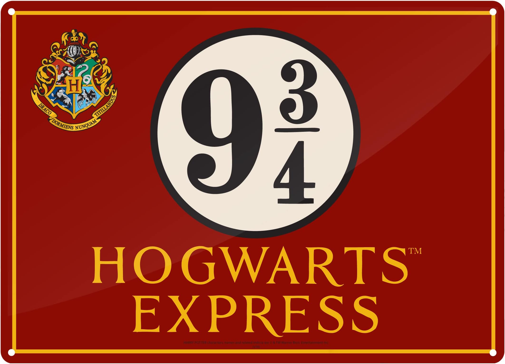 Tin Sign Small - Harry Potter (Hogwarts Express)