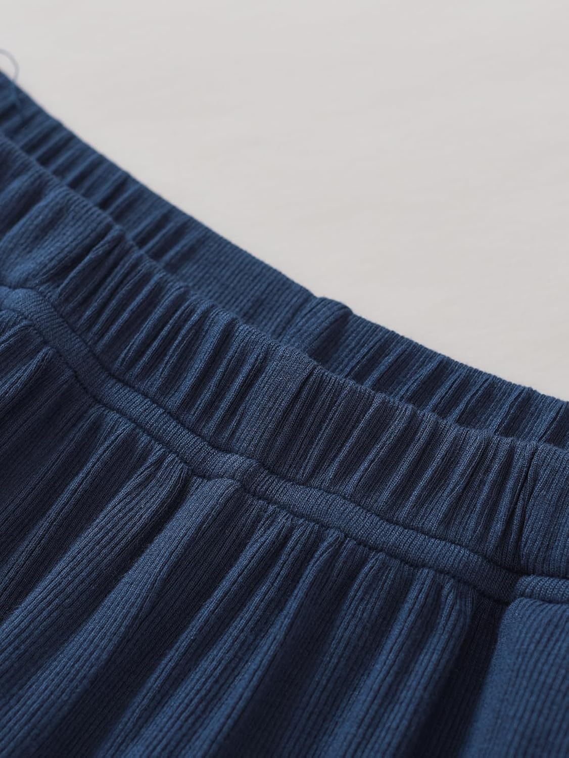 Latuza Women's Petite Lounge Pants Loose Fit PJ Pants Soft Knit - Image 4