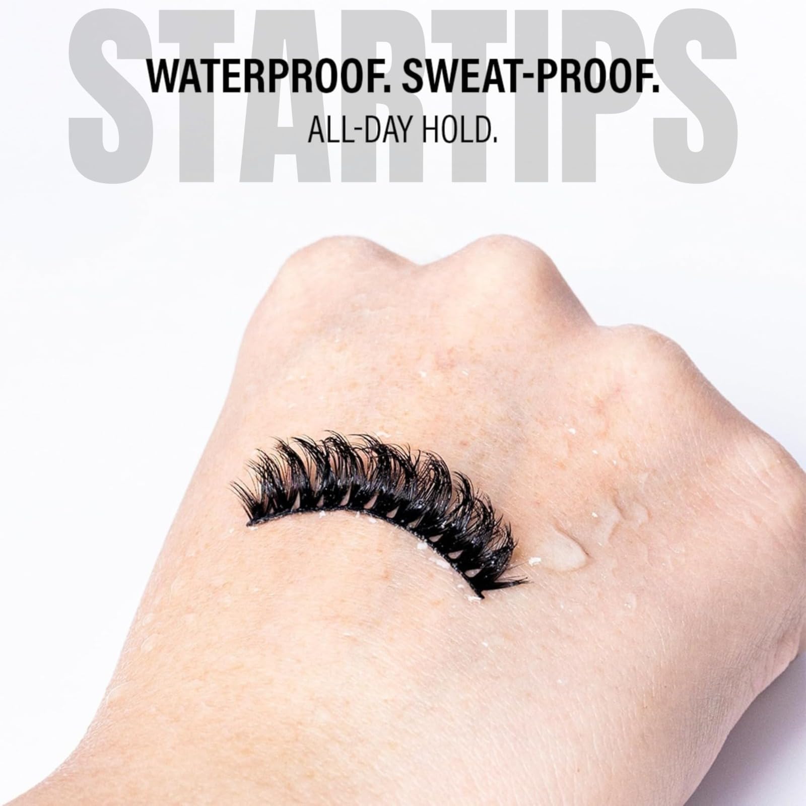 STARTIPS Waterproof Eyelash Glue Dark Tone 6ml | Non-Toxic, Latex-Free Adhesive | Strong Hold for False Eyelashes - Image 5 thumbnail