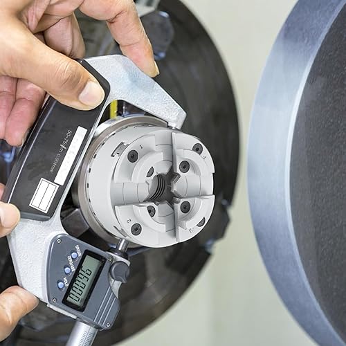 Miniatura 82 de VEVOR Mandril de torno de 3 mandíbulas, 8 pulgadas, mandril de torno autocentrante, rango de sujeción de 0.16-8 pulgadas/0.157-7.874 in