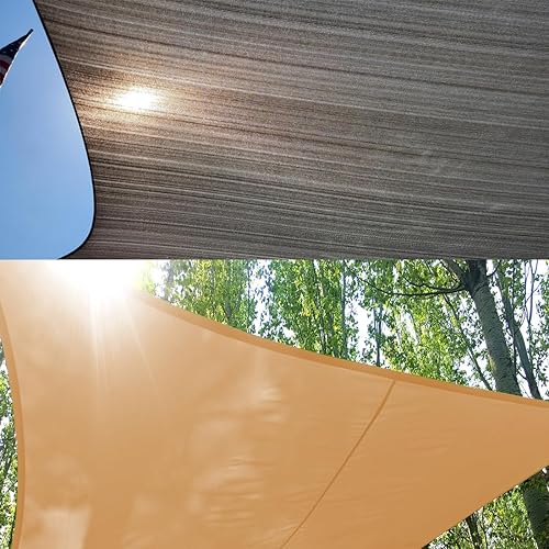 Miniatura 7 de Toldo rectangular de Lehood  Refugio de tela para patio para actividades al aire libre  toldo duradero., Arena