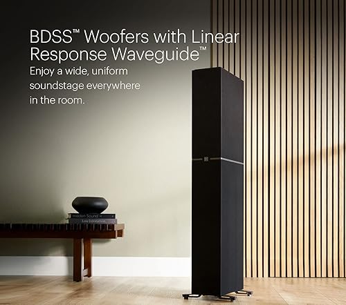 Miniatura 6 de Definitive Technology Dymension DM60 - Altavoz de torre de tamaño mediano, matrices bipolares ajustables, 4 altavoces BDSS mediosgraves y tweeter,
