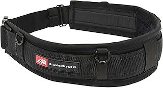 The Diamondback 4" Toolbelt Large | Padded Tool Belt Base Holds Pouches and Holsters, Modular and Customizable, For Carpenter, Electrician, Roofer, Framer