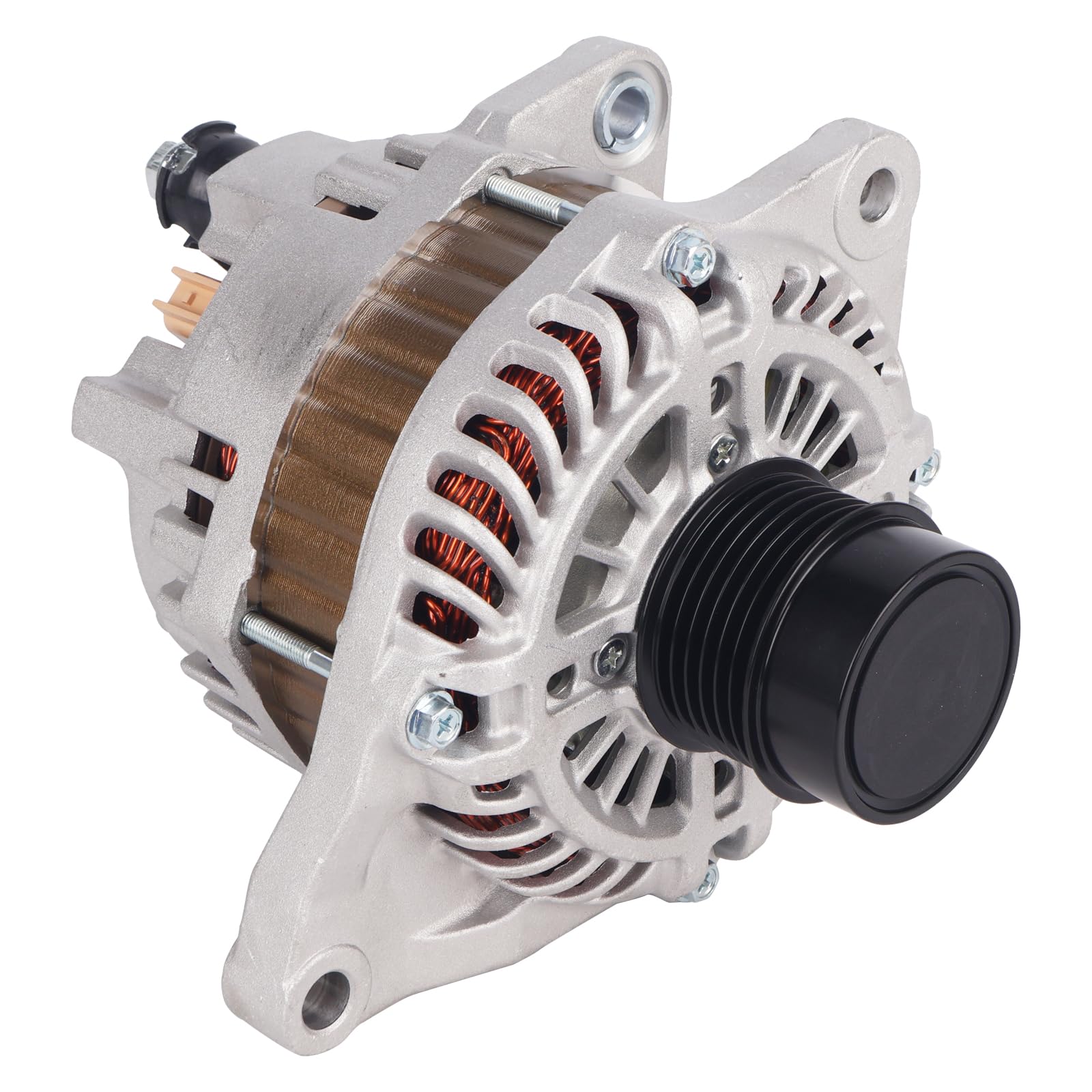 PAROD Alternator 12V 115A Fit for 2011-2013 Chrysler 200, 2007-2010 Sebring, 2008-2013 Avenger, 2007-2012 Caliber, 2007-2017 Jeep Compass/Patriot CW 6