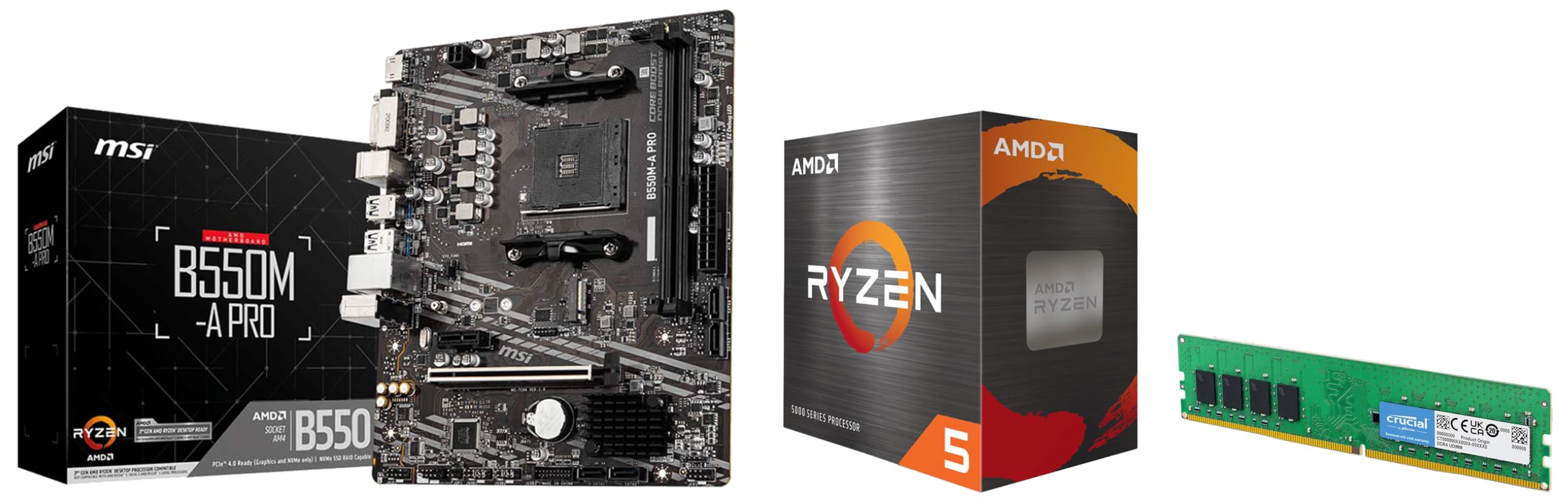 Amazon.in: Buy AMD Ryzen 5 Gaming Bundle (5000 Series R5 + B550M