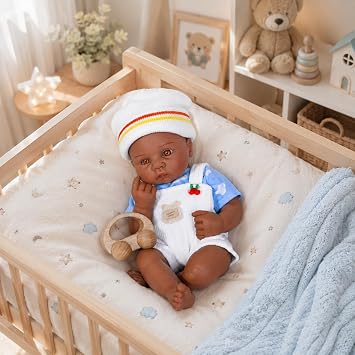 Silicone Baby Boy Doll, 15Inch Full Body Silicone [No Vinyl]