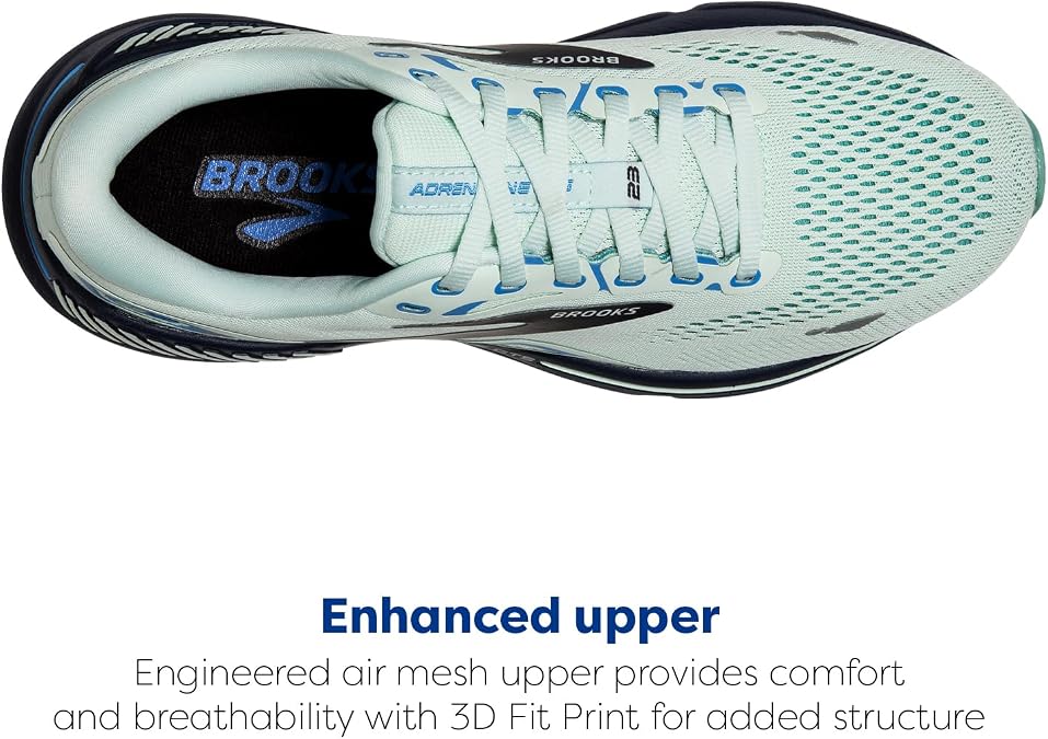 Brooks Womens Adrenaline GTS 23 Supportive Running Shoe