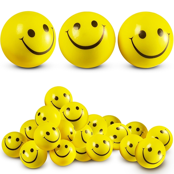 微笑脸压力球 适合儿童和成人减压玩具