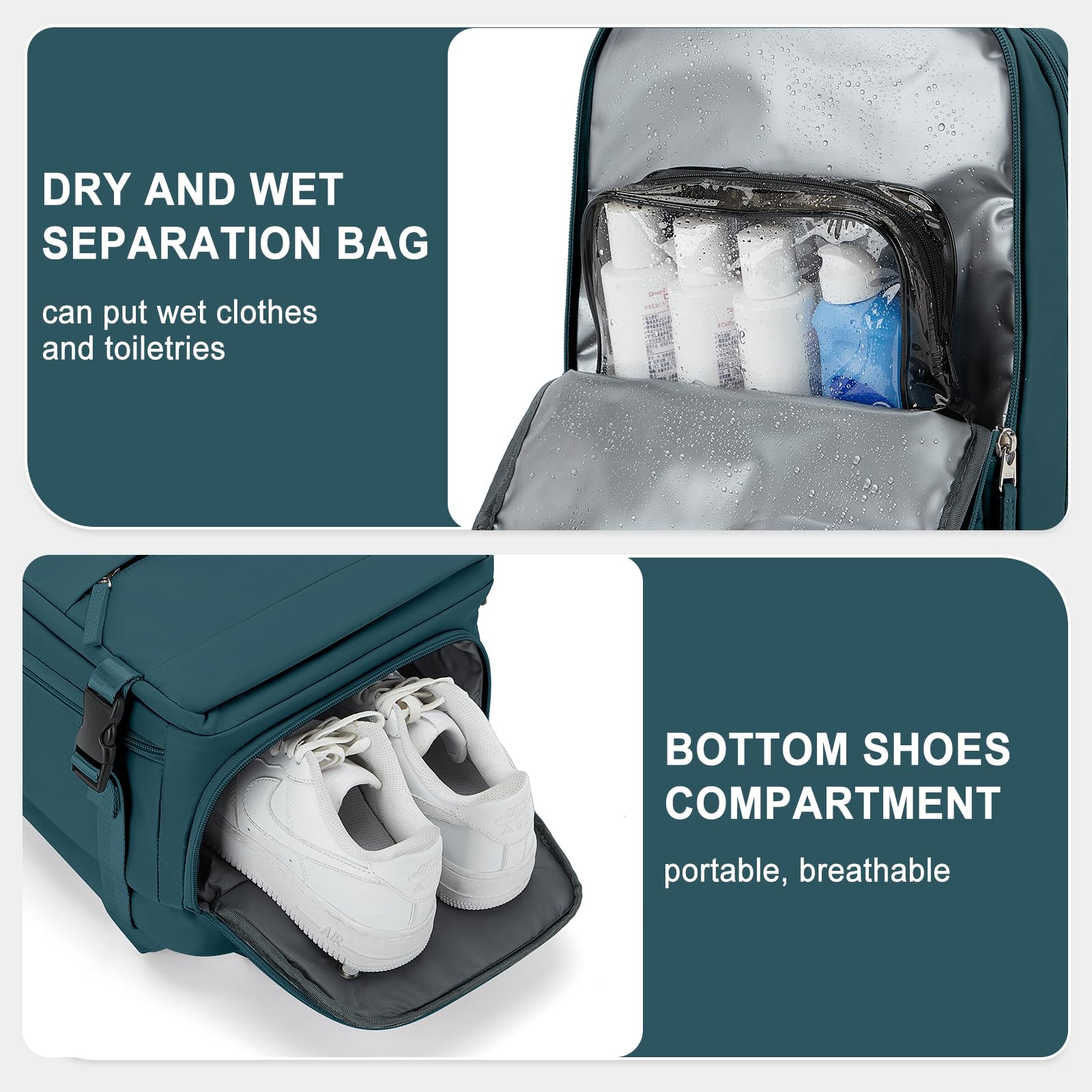 Zaino Bagaglio a Mano Ryanair 40x20x25 Zaino Aereo Borse da Cabina per Easyjet 45x36x20 Zaino da Viaggio donna con porta ricarica USB, Borsa da Viaggio aereo Zaino Computer Impermeabile Casual Daypack