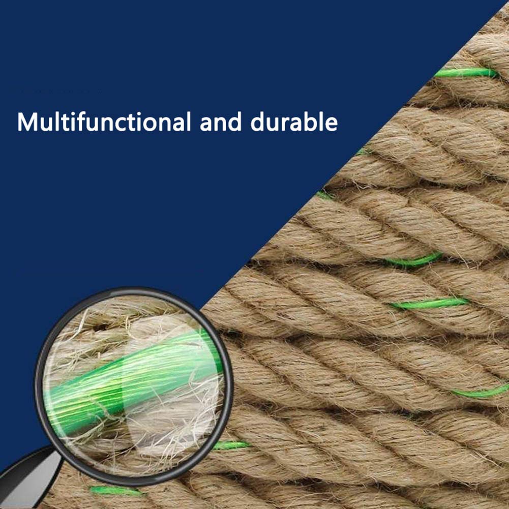 Corde De Jute Naturelle 5 Mm – 150 M De Ficelle Chanvre Robuste – Parfaite Pour Jardinage, Décoration & Emballage