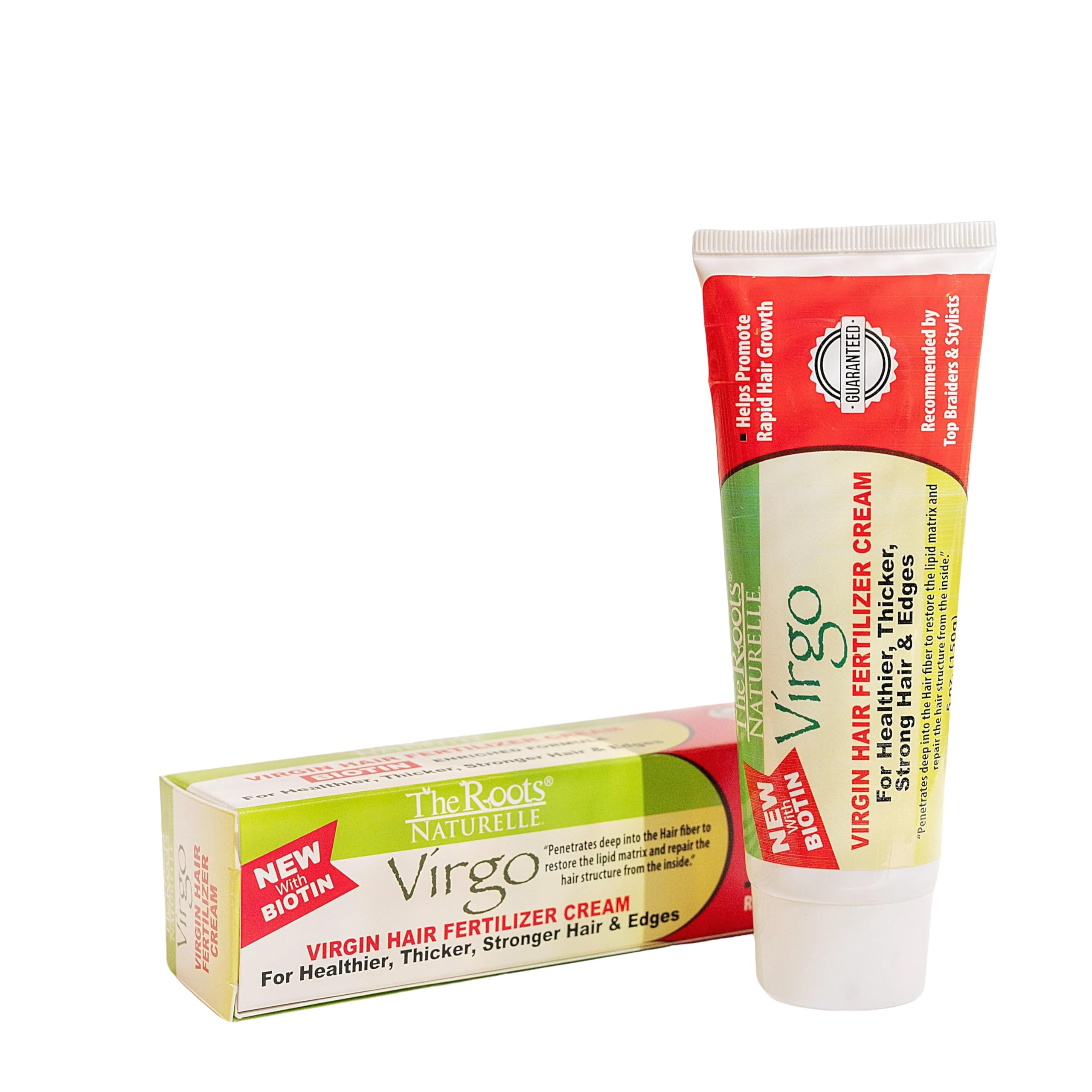 Virgin Hair Fertilizer And Energizer With Biotin (Edge Regrowth Cream)