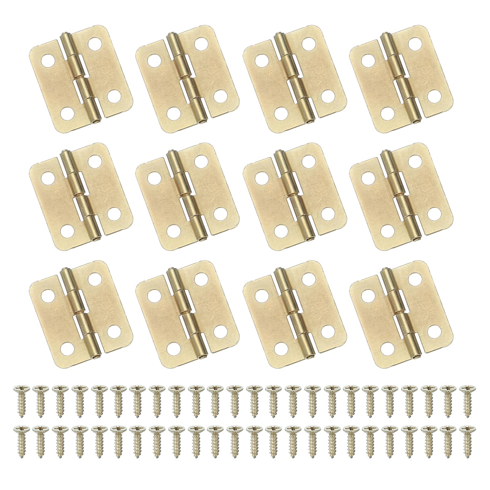 MECCANIXITY Butterfly Hinges 0.7 Inch 180-Degree Mini Decorative