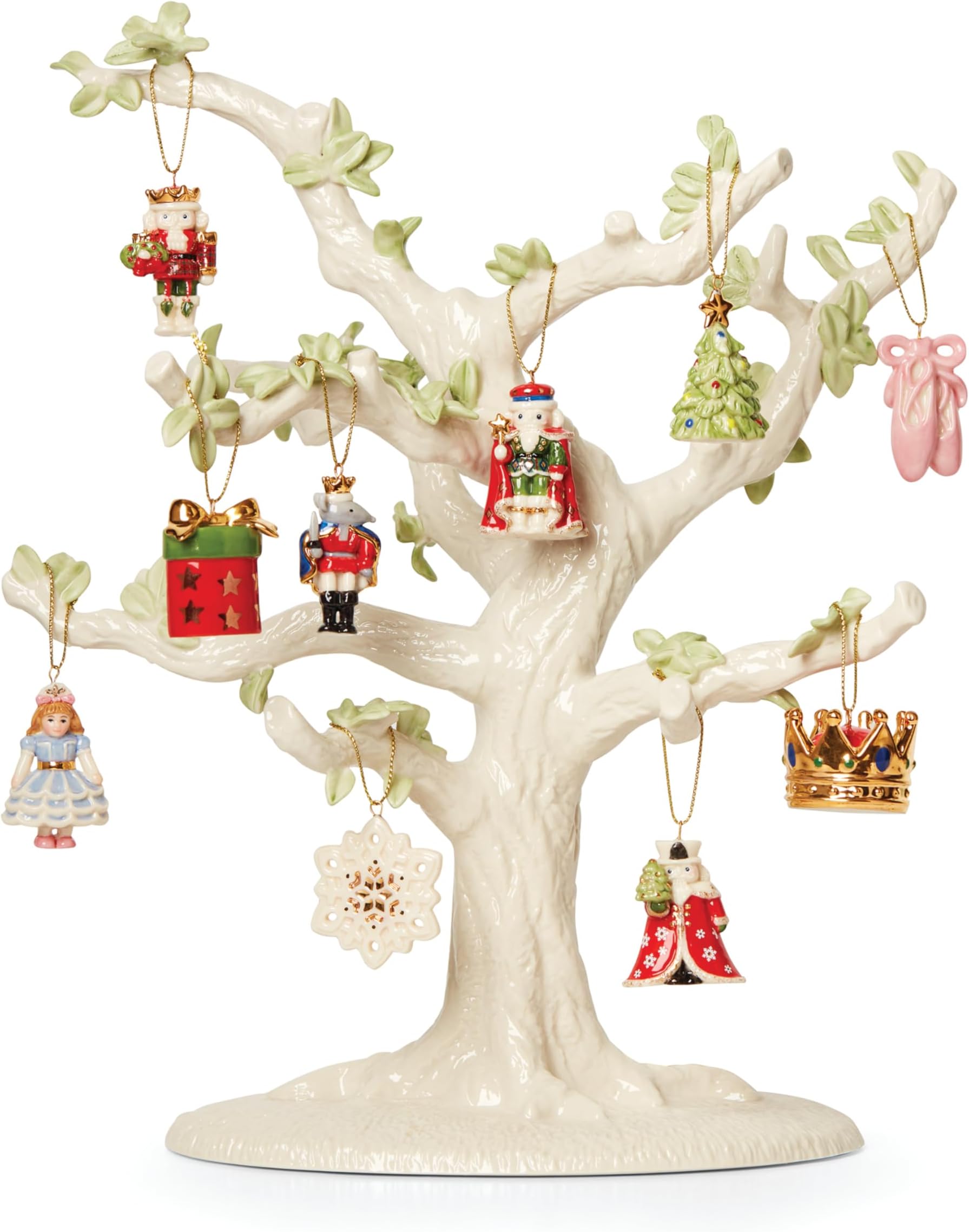 Nutcracker 10-Piece Ornament Set, 0.70, Multi