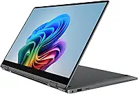 SAMSUNG Galaxy Book5 360 Copilot+ PC de 15,6 polegadas, laptop AI Business, Windows 11 Pro, processador Intel Core Ultra 7 256V, tela sensível ao toque FHD AMOLED, 16GB/512GB, modelo 2025
