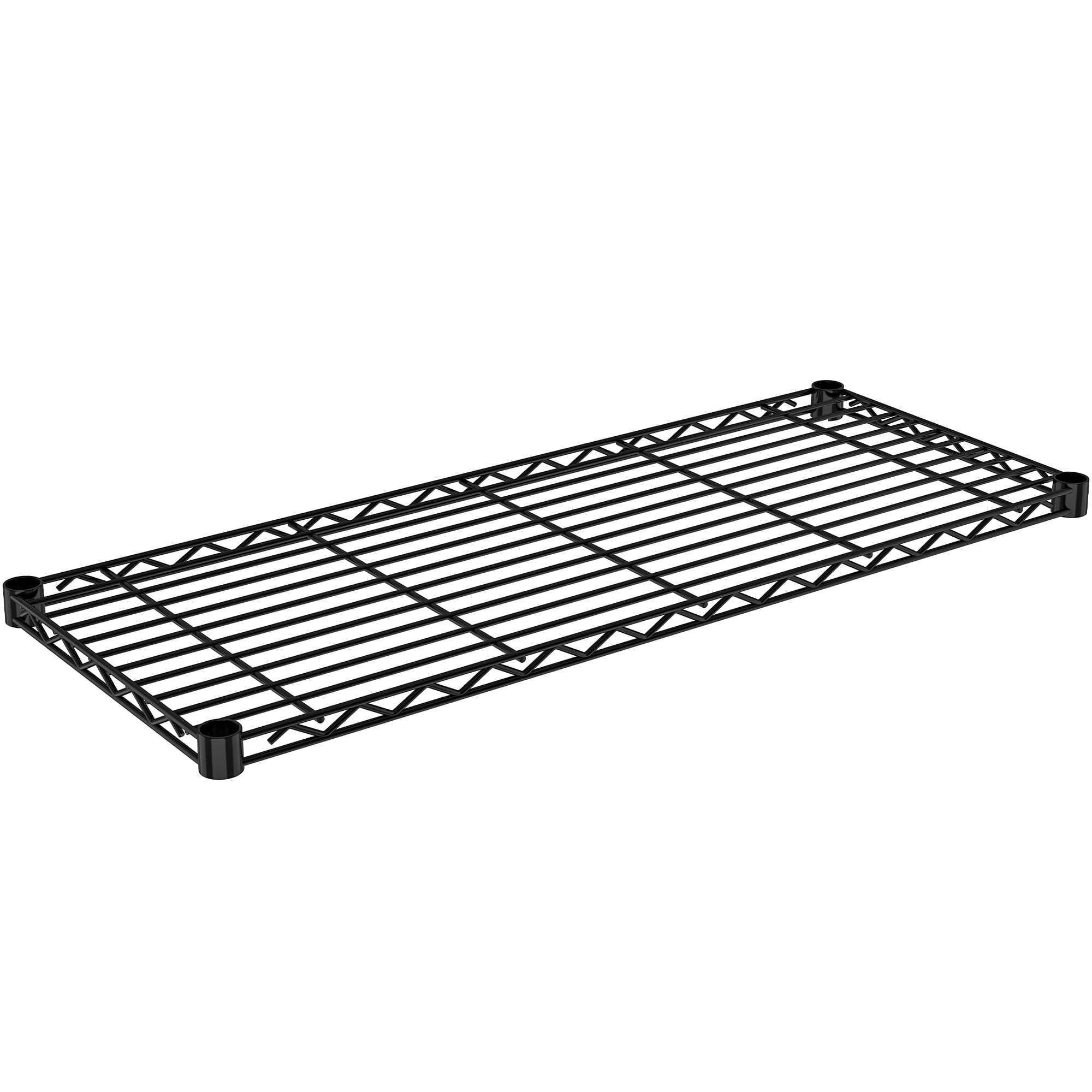 Metal Shelf 14x36 Inch Wire Shelving Single Shelf with Clips Suitable for 3/4" Pole