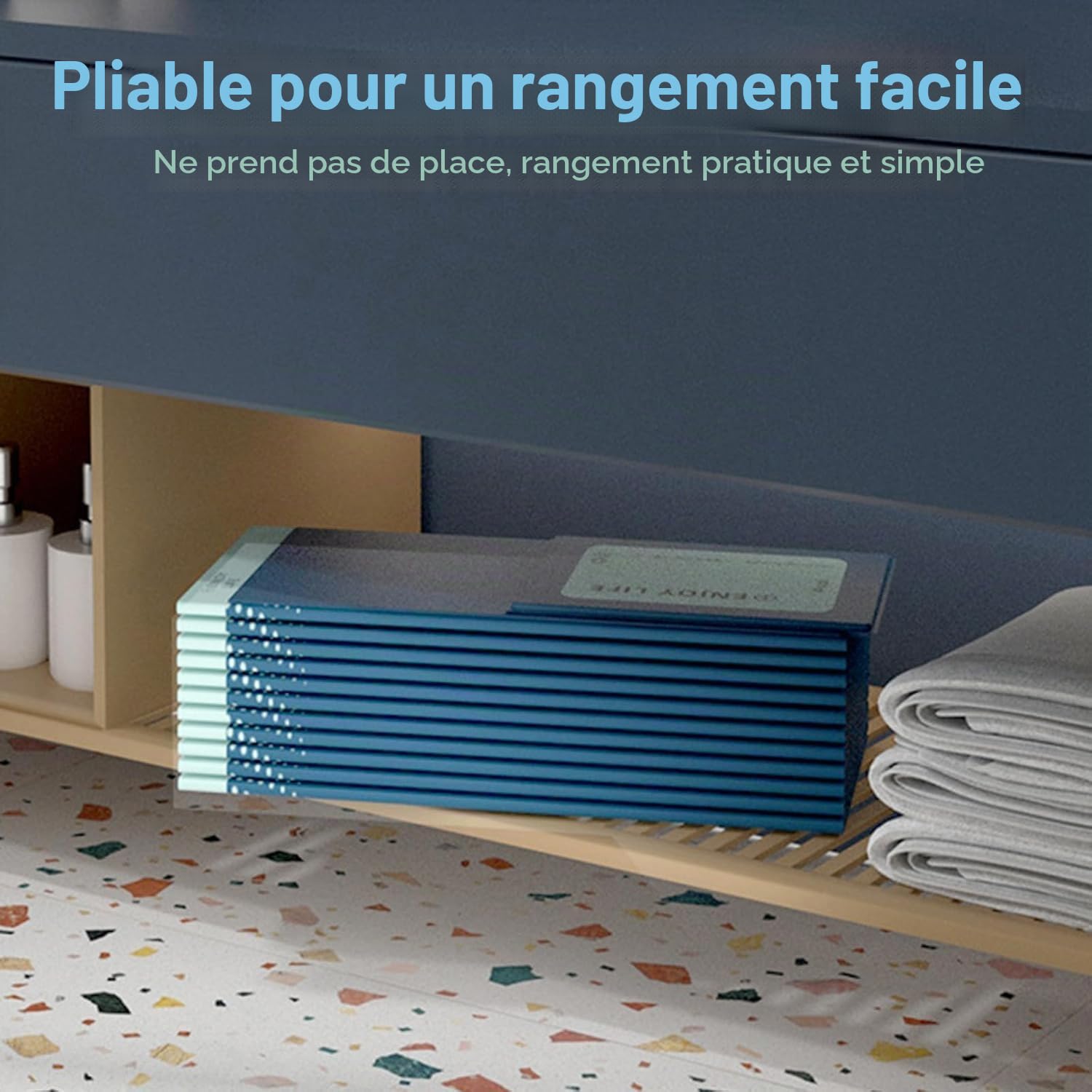 Piscine pliable, design sans gonflage, ouverture et fermeture instantanées, portable pour une utilisation familiale en plein air, facile à installer et à utiliser