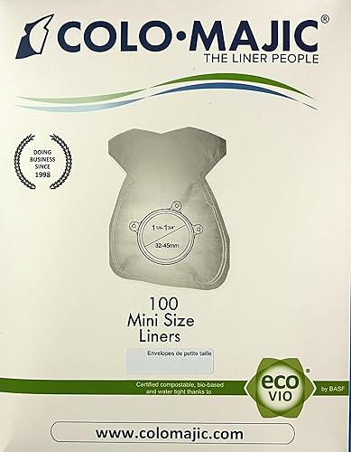 Miniatura 4 de Bolsas de colostomía  100 unidades de fundas para bolsas de ostomía  Forros biodegradables para bolsas de colostomía  Suministros profesionales de