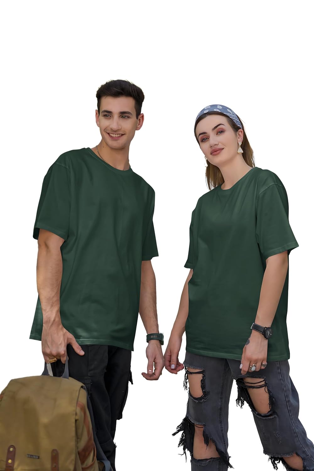 SOULITY Plain Unisex Oversized Fit T-Shirt (Green) | 240 GSM - Review, Price and Buying Guide