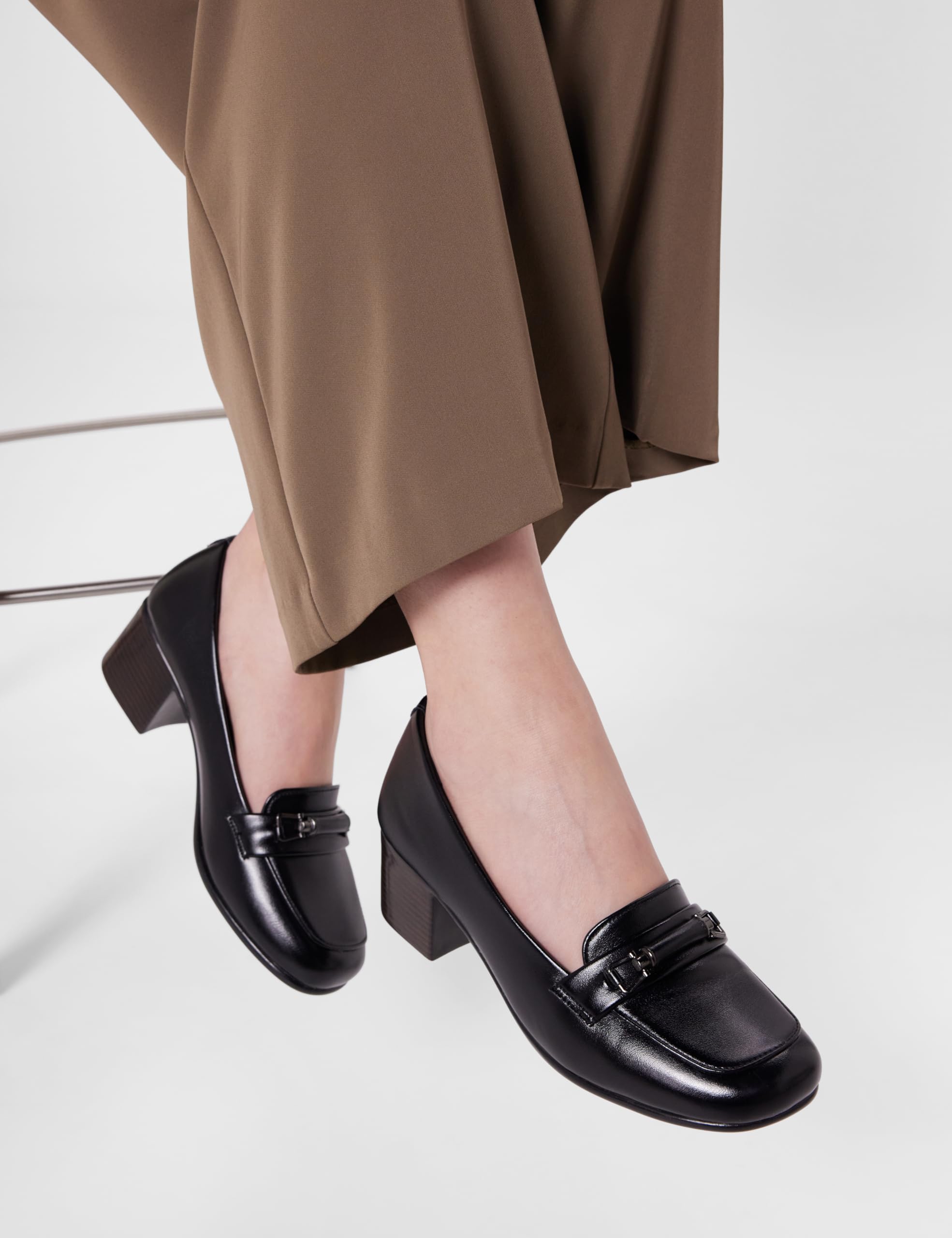 ELLE Women Shoes,Black,UK-8 2