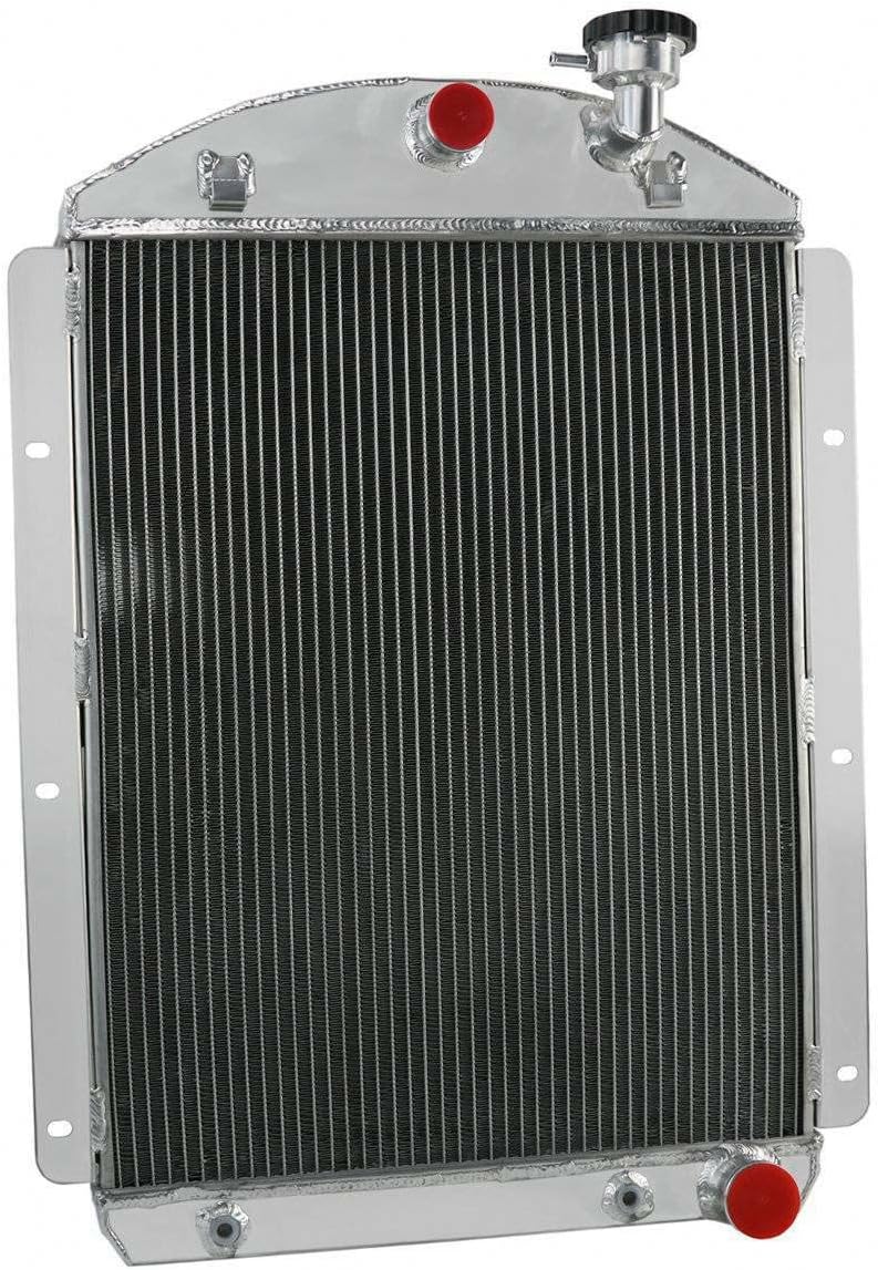 ALLOYWORKS 3 Row Aluminum Radiator For 1941-1946 Chevy Small Block GMC Truck V8 1942 1943