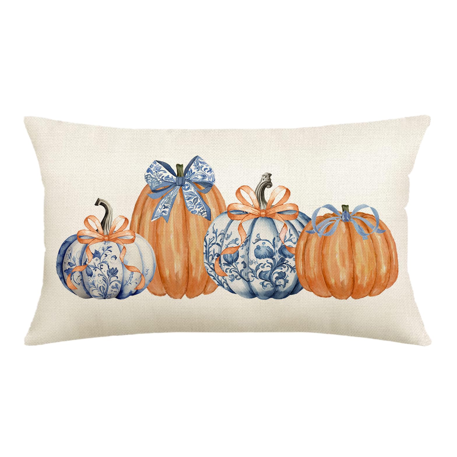 Fall Pillow Covers 20x20 Set Of 2 Orange Maple Leaves Throw Pillow Covers Autumn Harvest Thanksgiving Decoration Outdoor Pillowcase Fall Home Decor Li