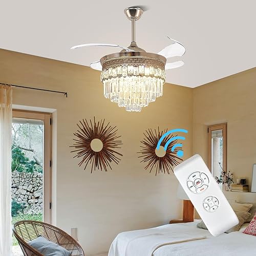 Miniatura 8 de Kit de control remoto universal para ventilador de techo, multifuncional inalámbrico 3 en 1, temporizador de luz y accesorio remoto de velocidad,