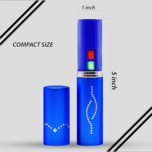 Miniatura 7 de FIGHTSENSE Kit de defensa personal para mujer, spray de pimienta y linterna de lápiz labial de autodefensa, batería recargable, llavero bolsa de