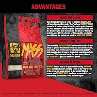 Vista 3 de Bono de tamaño y fuerza definitivo Mutant Mass Gainer, para aumentar las libras deseadas, 637058, 1, 1